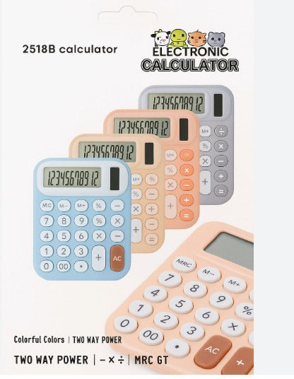 2518 B Electronic Calculator (Colourful Colour)