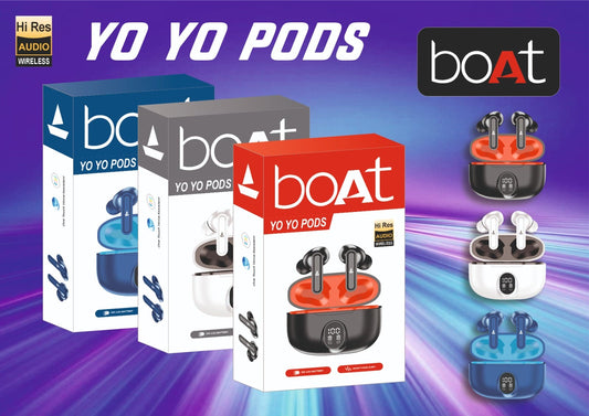 Boat/ Realme/ One+/ Noise YO YO pods wireless earbuds
