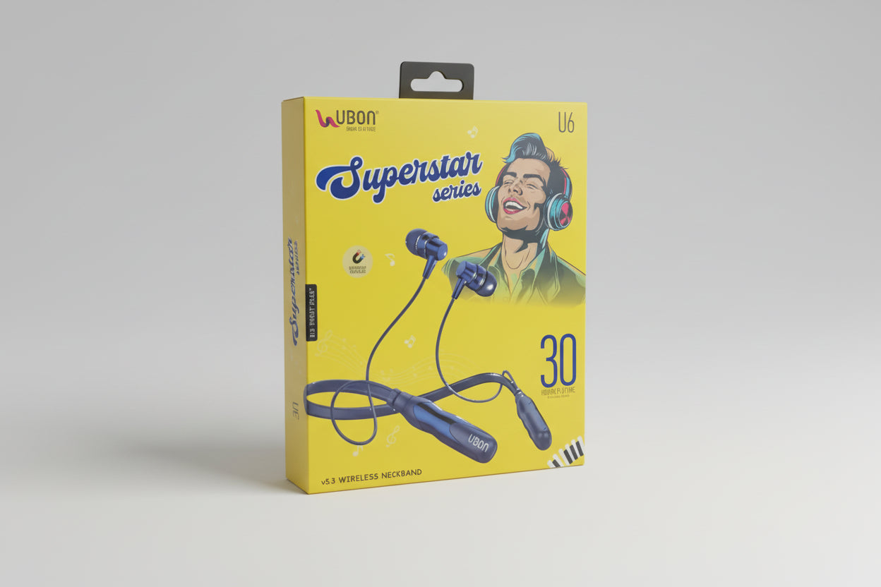 UBON U6 Superstar Series Wireless Neckband