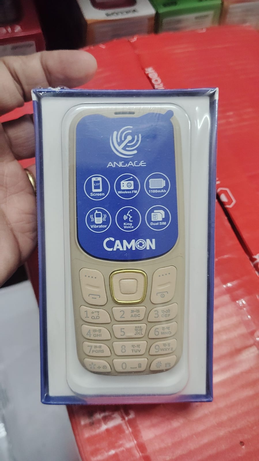 Angage Camon 1.8  Display Keypad Mobile