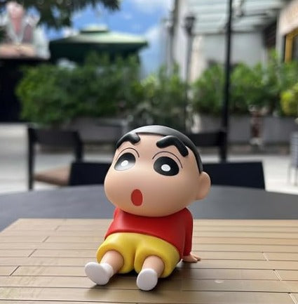 Shinchan Red Action Figure Mobile Holder