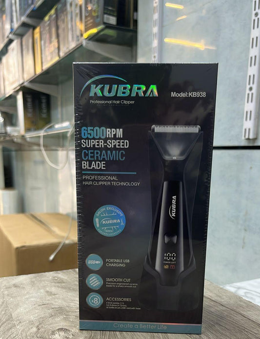 KUBRA KB-938 Super-Speed Ceramic blade Hair clipper Trimmer