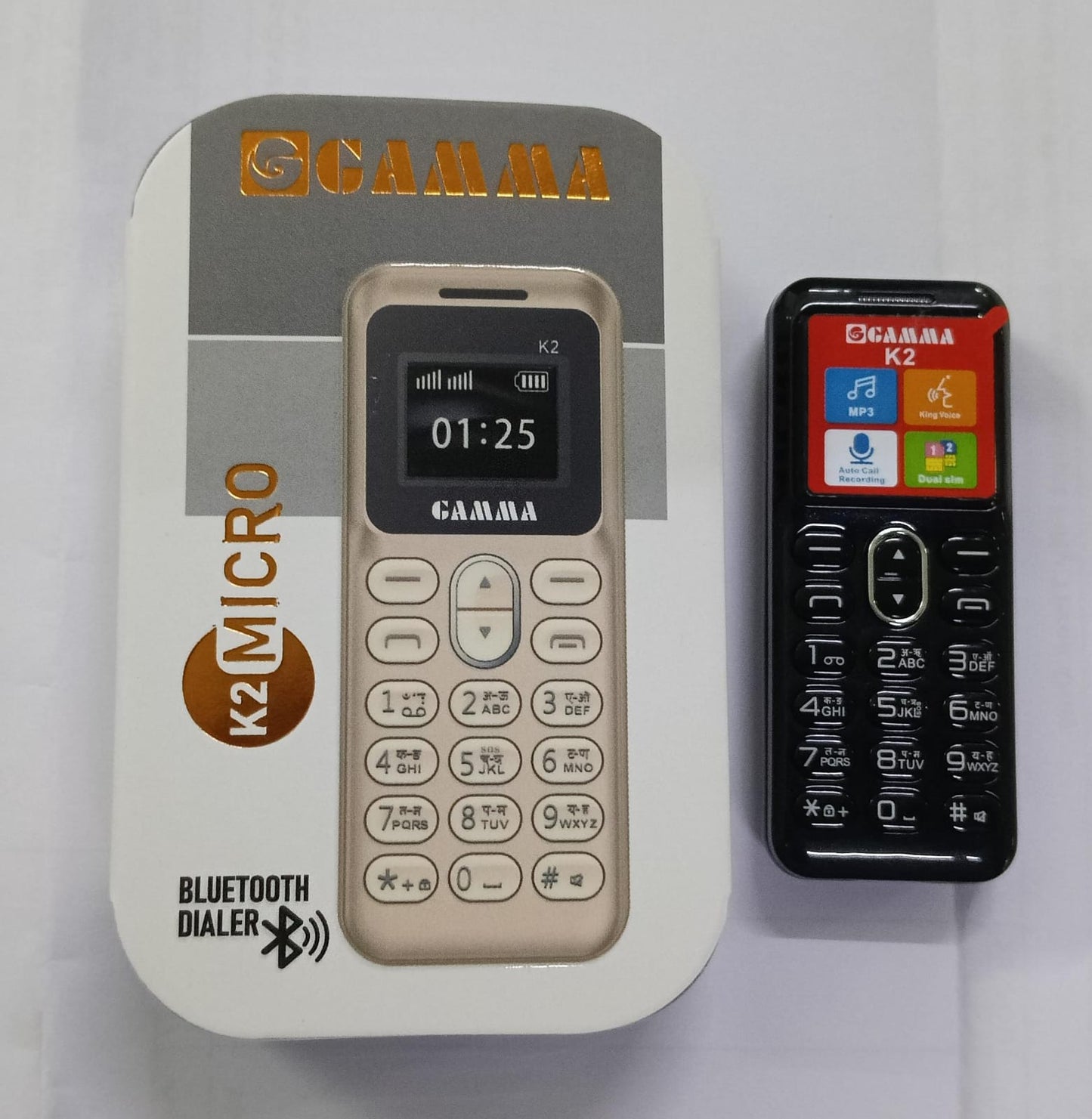 Gamma K2 Micro Keyped mobile phone