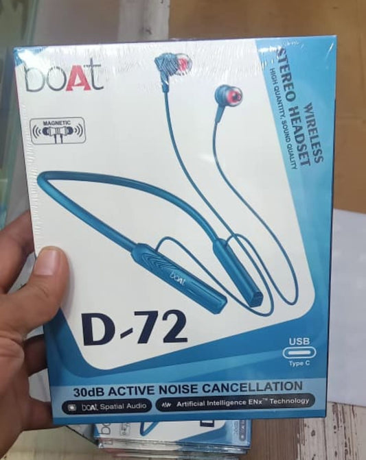 Boat D72 lamination pack With blister Neckband