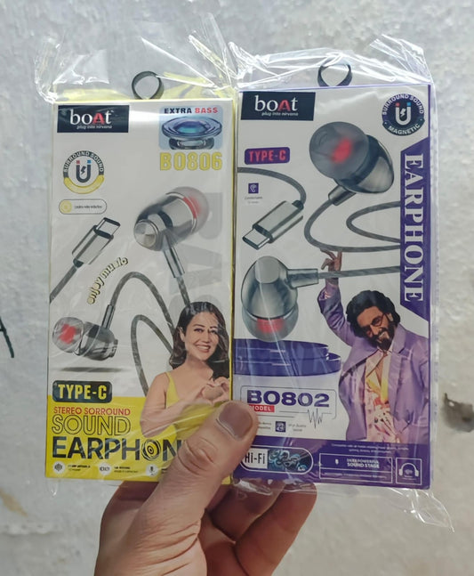 Boat B0802/ B0806 Magnetic Type C handsfree