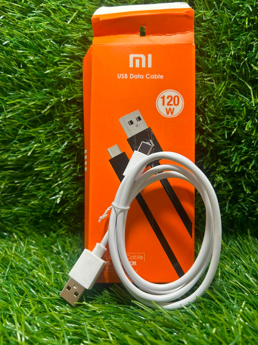 MI 120W 100% Copper Type-C Data Cable