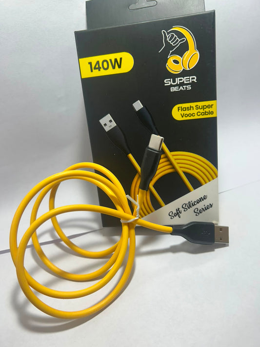 140W Super Beats Flash Super Vooc Type C Cable