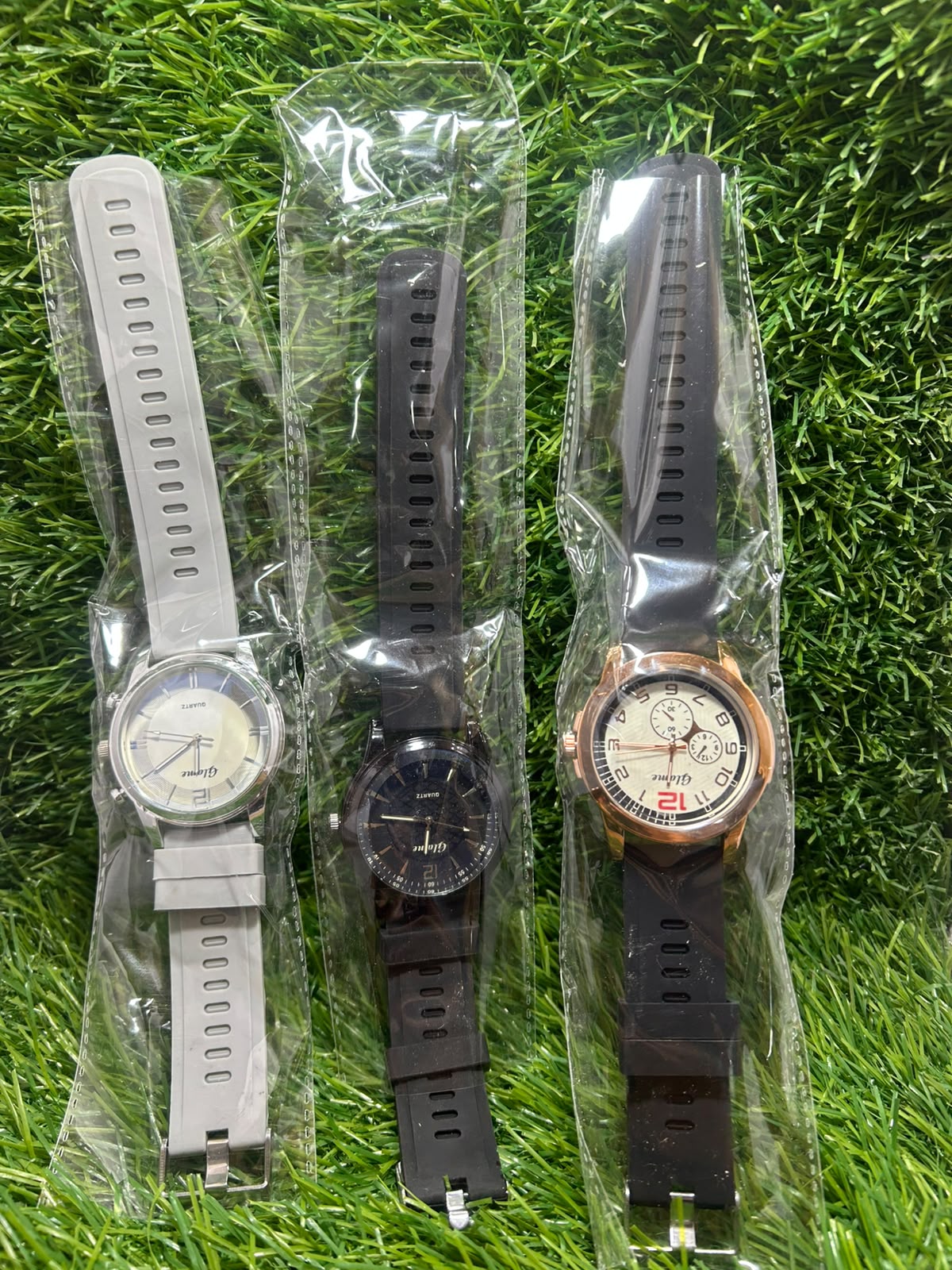 Urban Style Silicone Strap Analog Watch