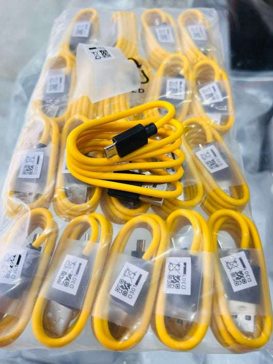 Yellow Loose V8 Cable