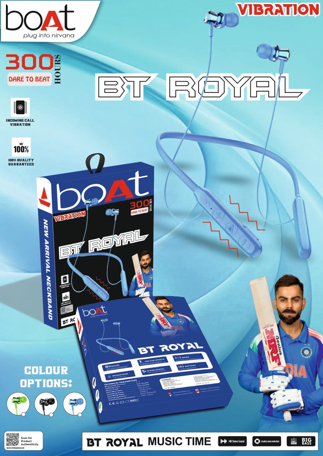 Boat BT Royal Music Time Neckband