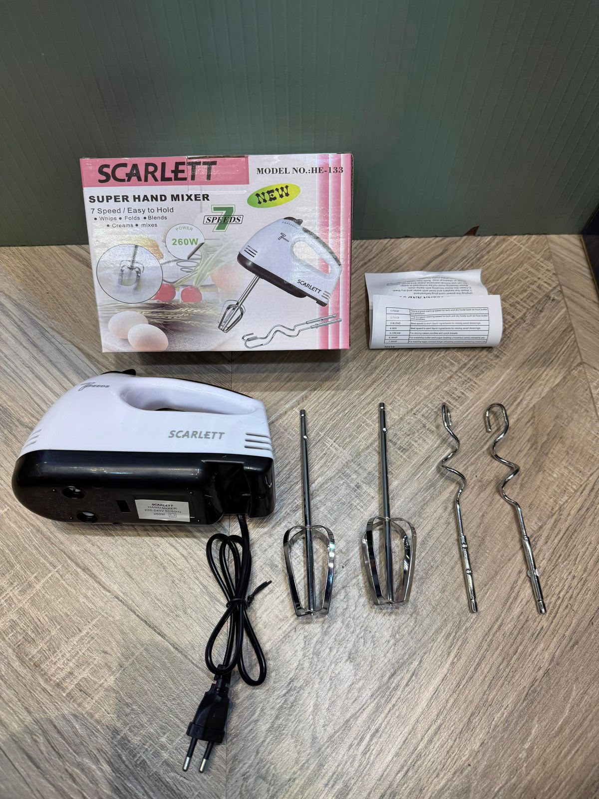 Super Hand Held Mixer Blender