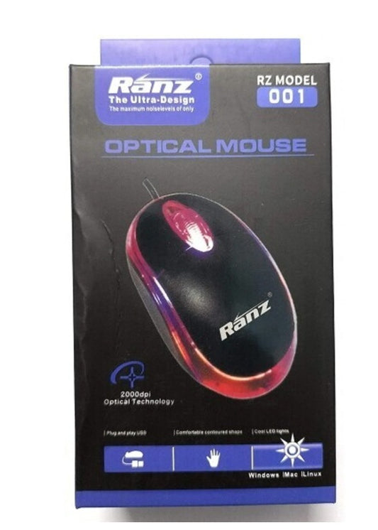 Ranz RZ 001 Ultra Design Optical Technology Mouse