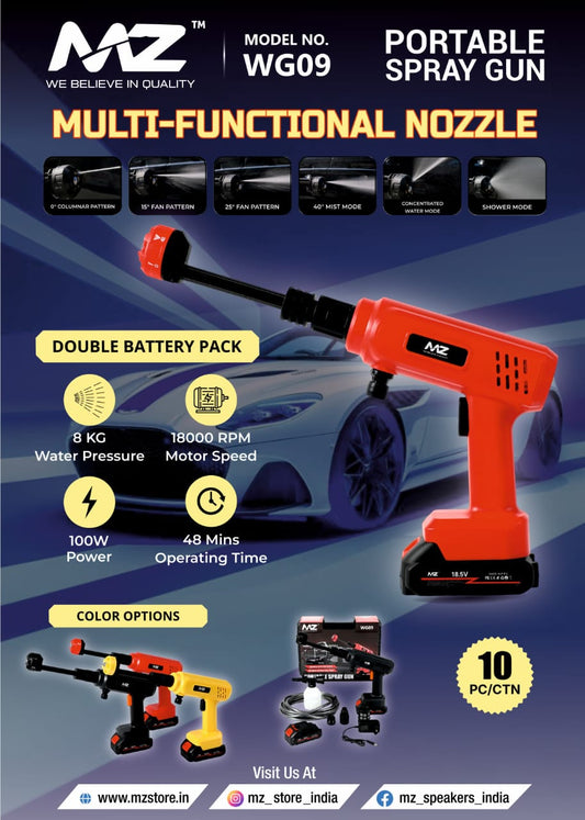 MZ WG09 Multi Functional Nozzle Portable Spray Gun