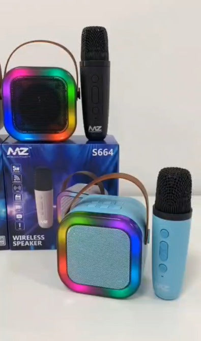 MZ S664 Wireless Speaker with Wireless Microphone