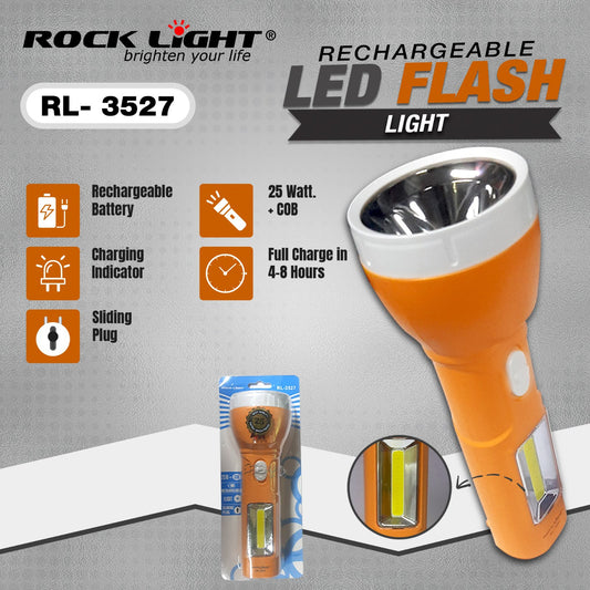 Rock Light RL- 3527 Rechargeable Flash Light