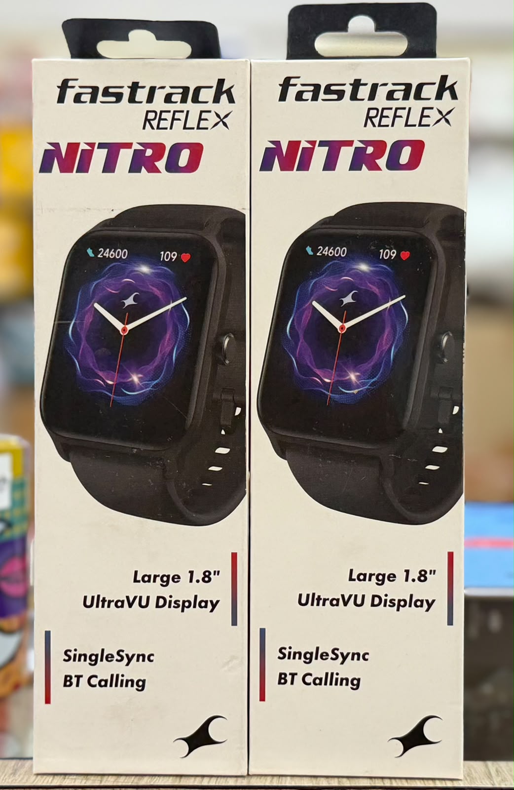Fastrack Reflex Nitro Smartwatch with 1.8" Large UltraVU Display