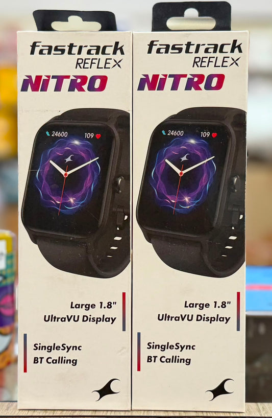 Fastrack Reflex Nitro Smartwatch with 1.8" Large UltraVU Display
