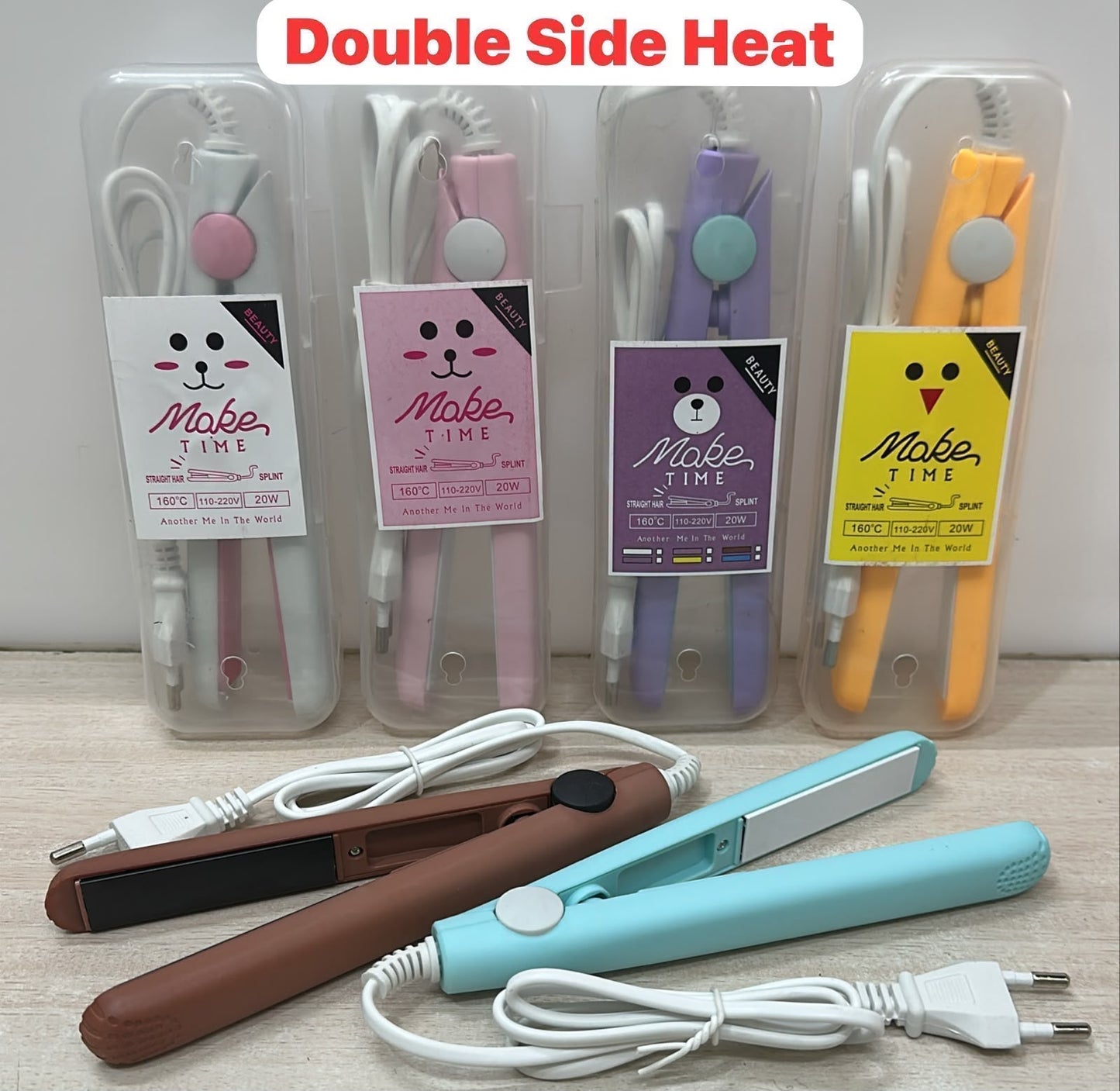 Dobule side Heat Mini Straightener