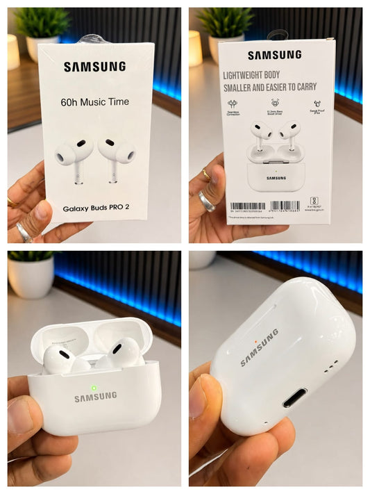 Samsung Pro 2 og Heavy Bass Buds
