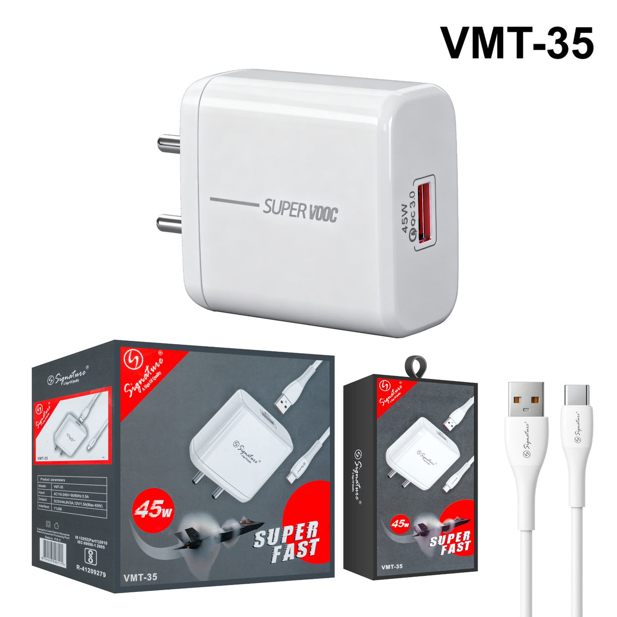 Signature VMT 35 45W Charger