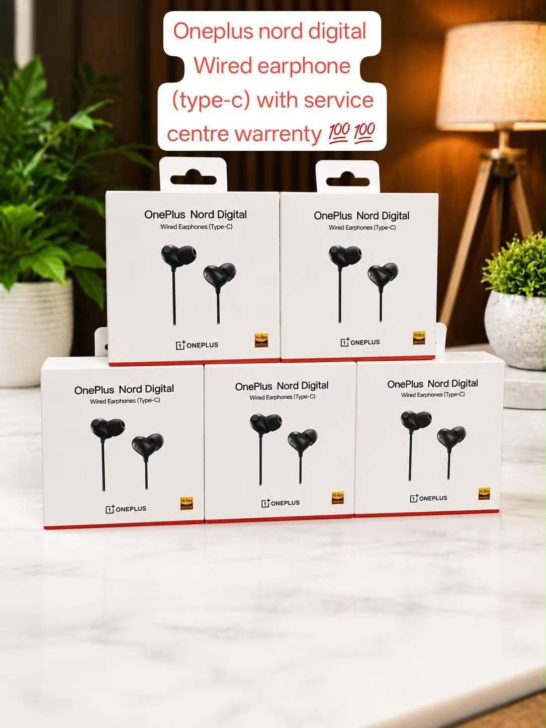One Plus Nord 100% Orignal  Type c Earphones
