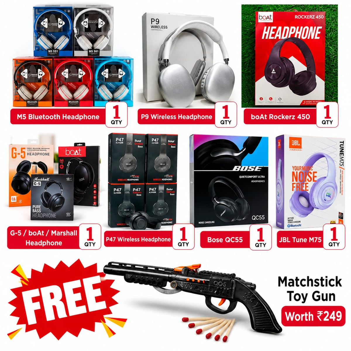 Mix Headphones Bundle