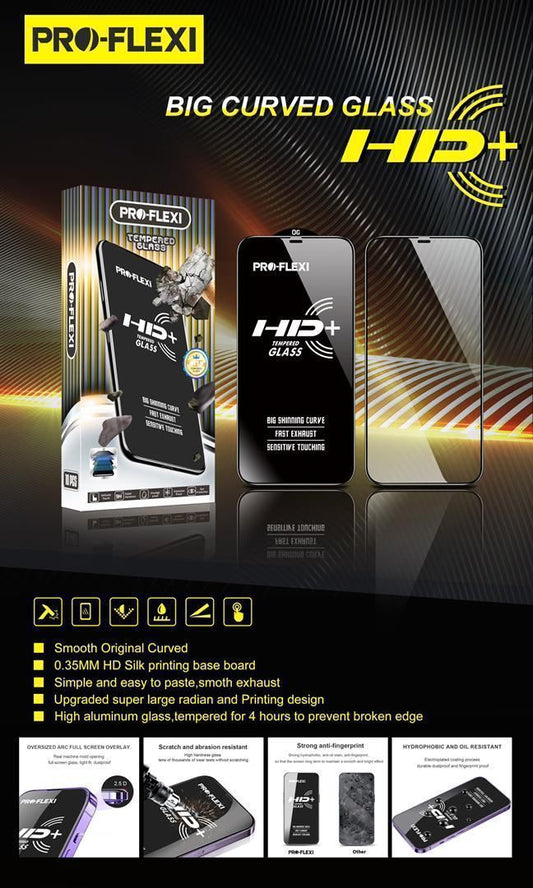 Meibo/ Pro Flexi HD Plus Temper Glass all modal