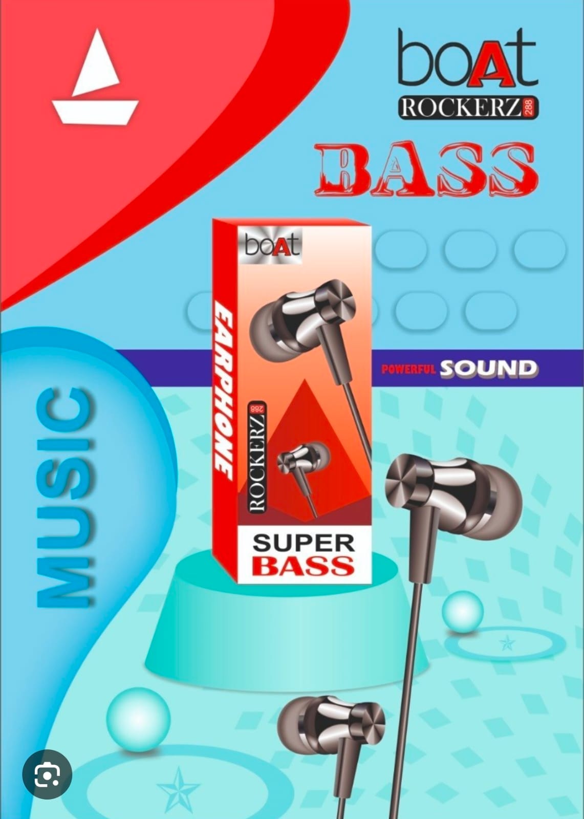 BOAT Rockerz 288 super bass handsfree