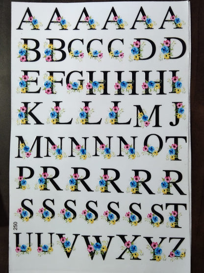 UV Cut Out Sticker Sheet