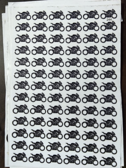 UV Cut Out Sticker Sheet