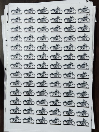 UV Cut Out Sticker Sheet