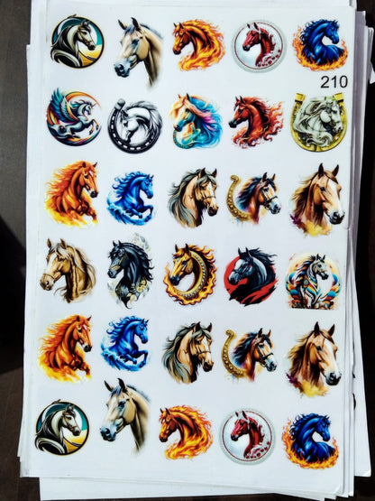 UV Cut Out Sticker Sheet