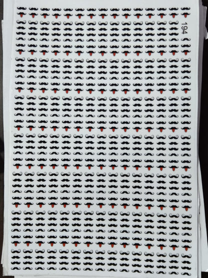 UV Cut Out Sticker Sheet