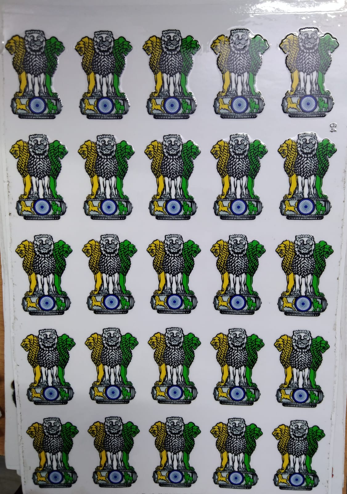 UV Cut Out Sticker Sheet