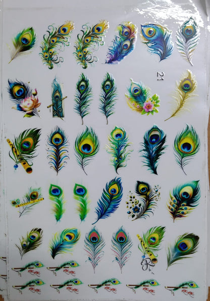 UV Cut Out Sticker Sheet