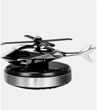 Car Air Freshener Car Fragrance Diffuser Creative Solar Helicopter Perfume