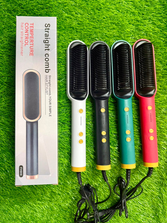 Hair Straightener Comb Brush For Men & Women