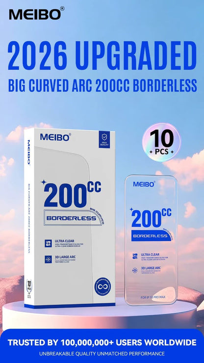 Meibo 200CC Borderless Temper Glass