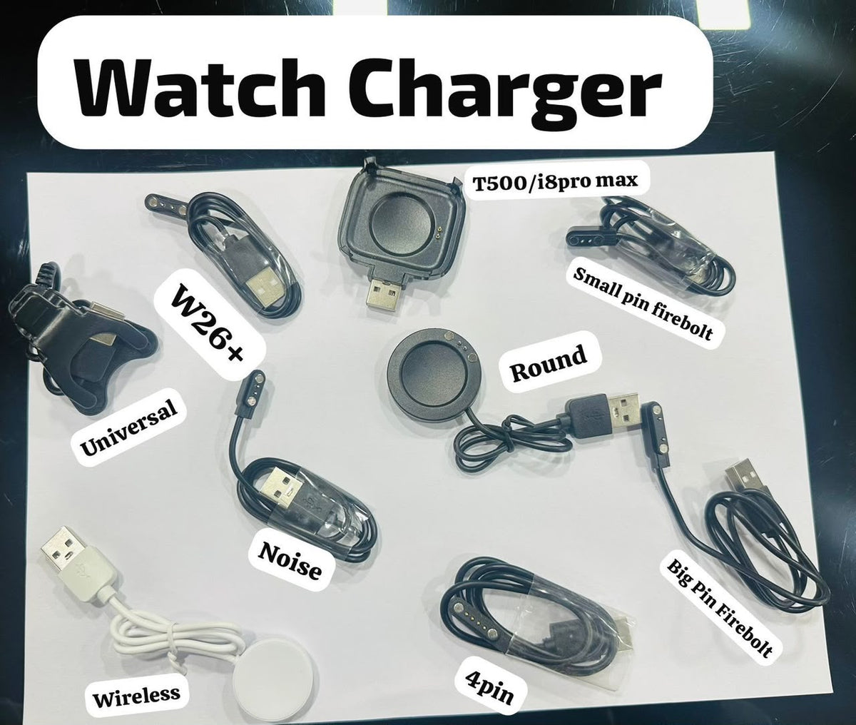 Smart Watch charger Modals