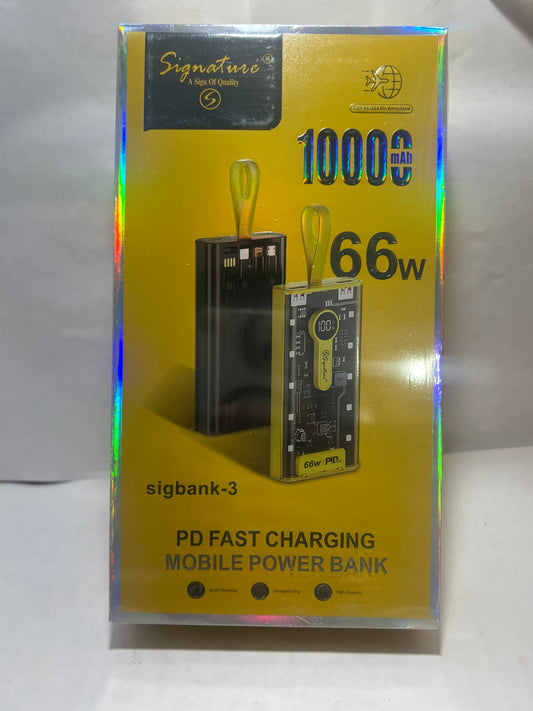 Signature Sigbank 3 66W 10000mAh Powerbank