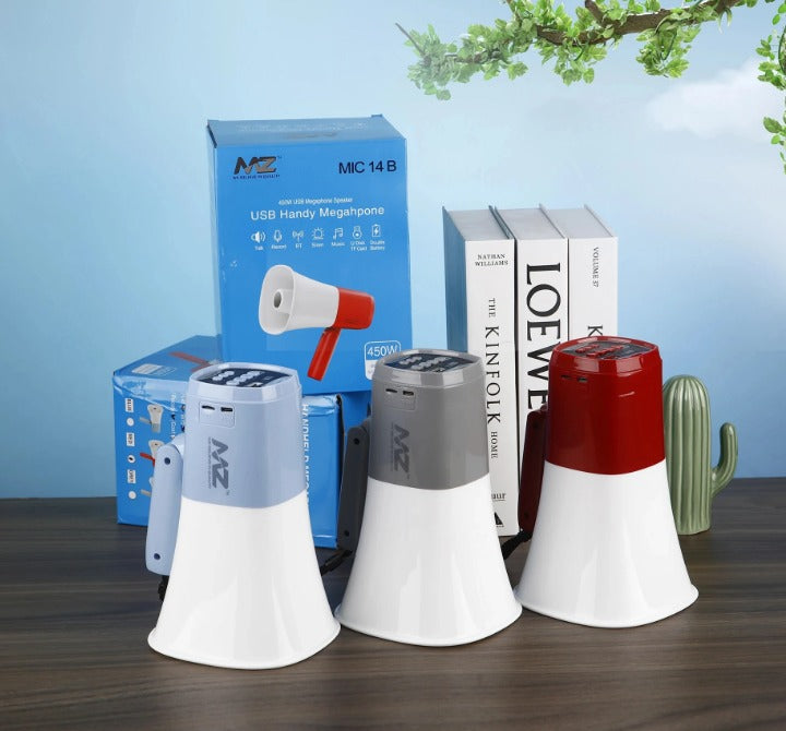 MZ MIC 14B Rechargeable Handheld Megaphone Speaker