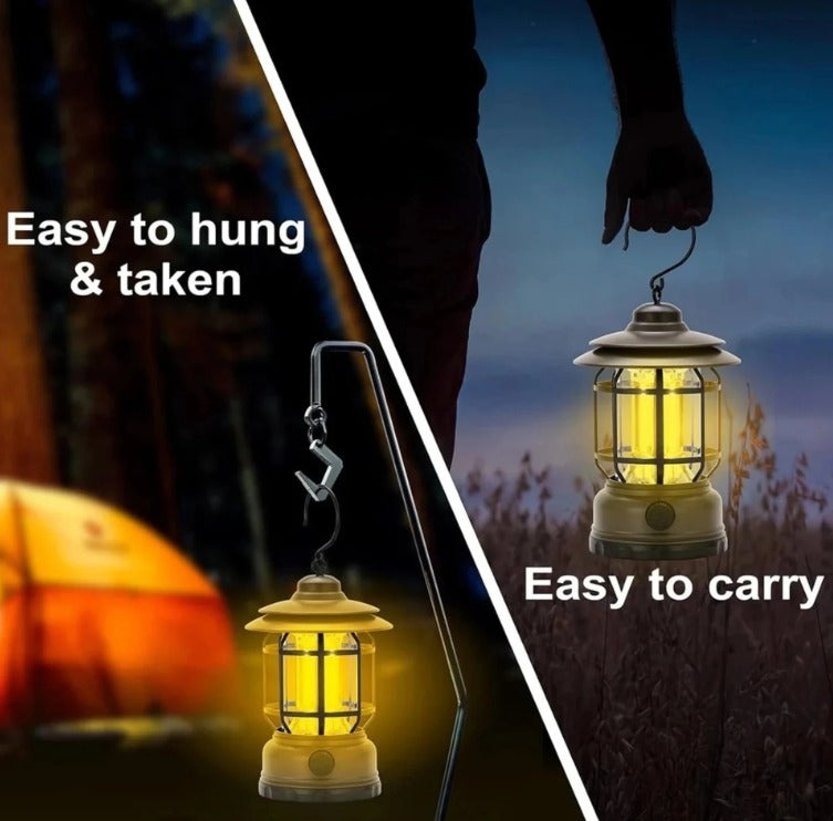 Camping Lamp k20 Portable Rechargeable COB Lantern