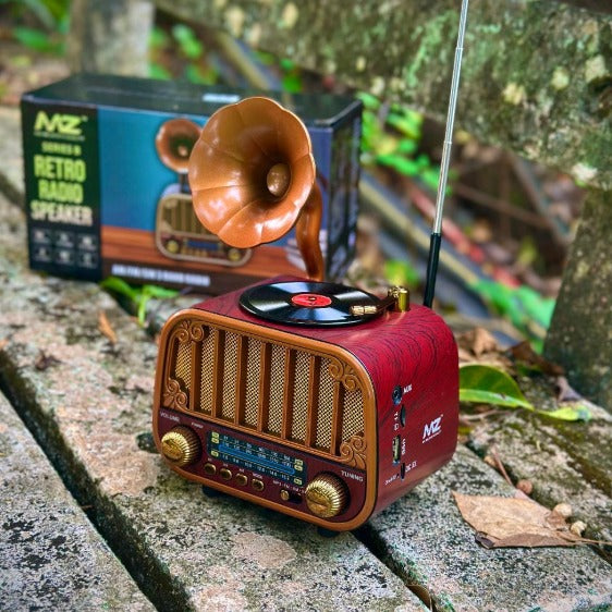 MZ M427 A Series Retro Radio Speaker