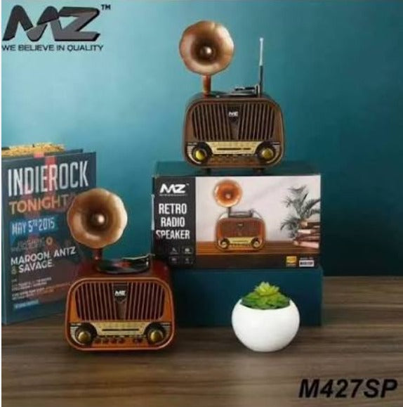MZ M427 A Series Retro Radio Speaker