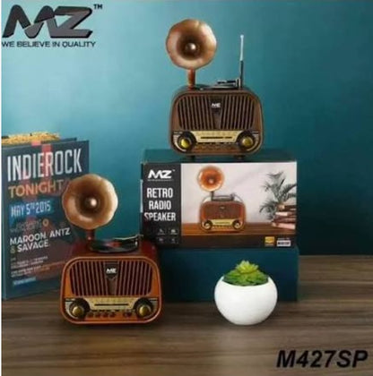 MZ M427 A Series Retro Radio Speaker