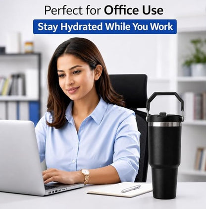 900ml Stainless Steel Insulated Tumbler with Handle