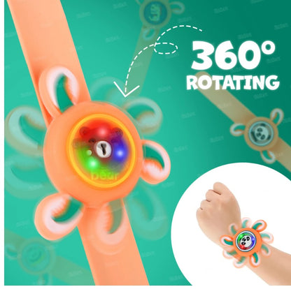 Spinner Watch for Kids with LED Light