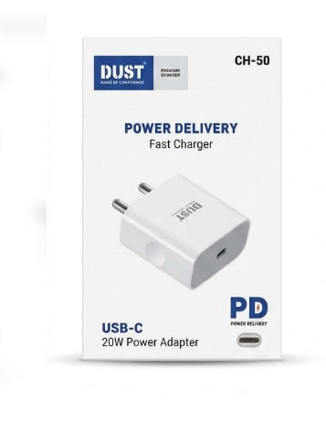 Dust Ch-50 20W PD Fast Charger