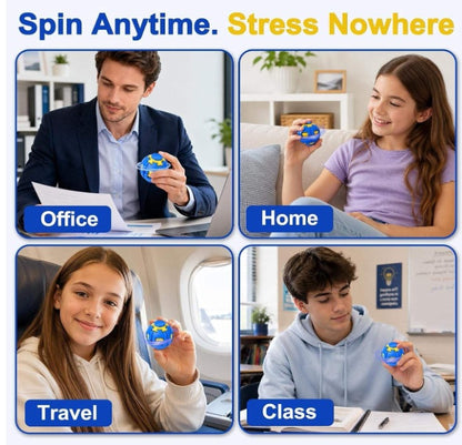 Pressing Fingertip Spinner Ball