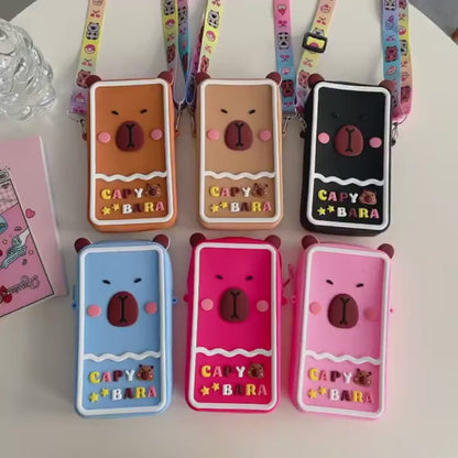 Any mobile Put in Bag With hanginng Ribbon